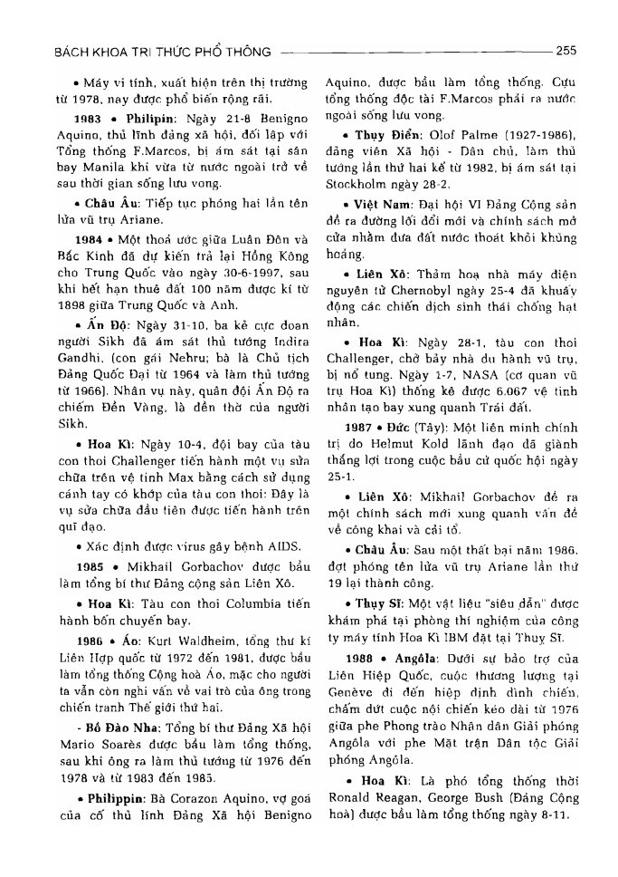 BÁCH KHOA TRI THỨC PHỔ THÔNG