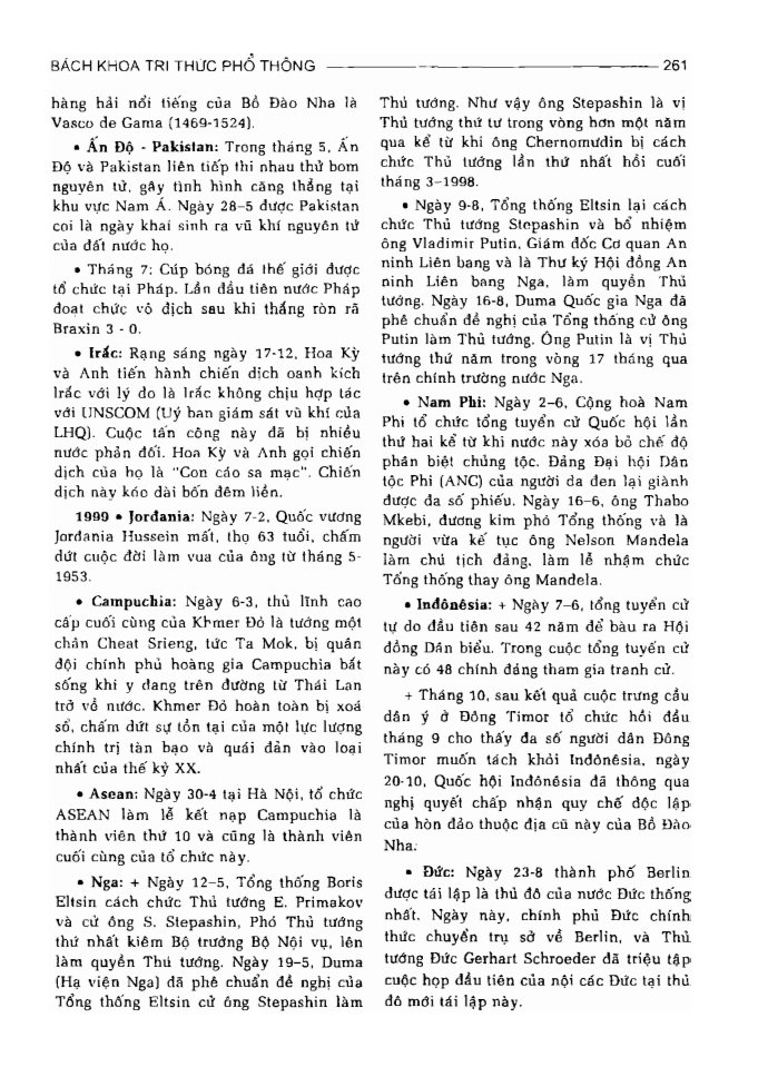 BÁCH KHOA TRI THỨC PHỔ THÔNG