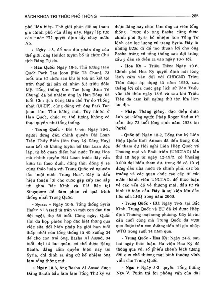 BÁCH KHOA TRI THỨC PHỔ THÔNG