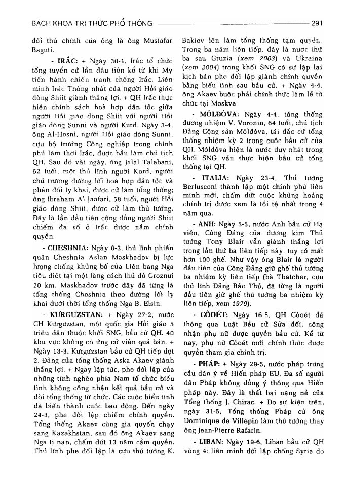 BÁCH KHOA TRI THỨC PHỔ THÔNG