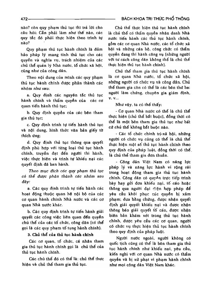 BÁCH KHOA TRI THỨC PHỔ THÔNG
