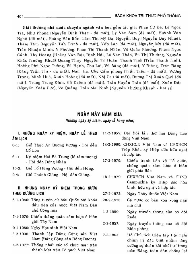 BÁCH KHOA TRI THỨC PHỔ THÔNG