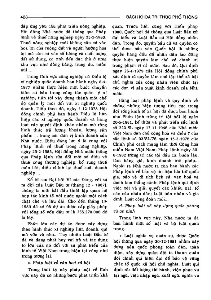 BÁCH KHOA TRI THỨC PHỔ THÔNG
