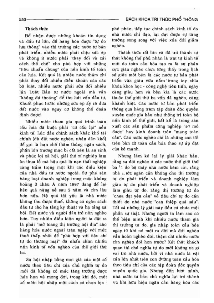 BÁCH KHOA TRI THỨC PHỔ THÔNG