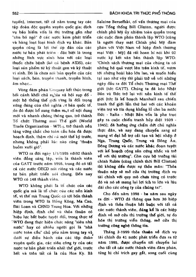 BÁCH KHOA TRI THỨC PHỔ THÔNG
