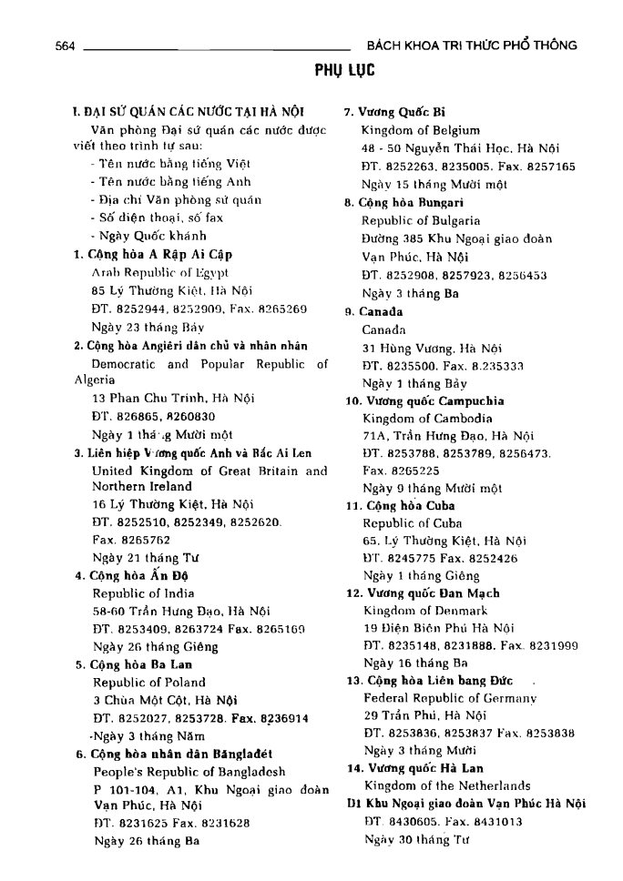 BÁCH KHOA TRI THỨC PHỔ THÔNG