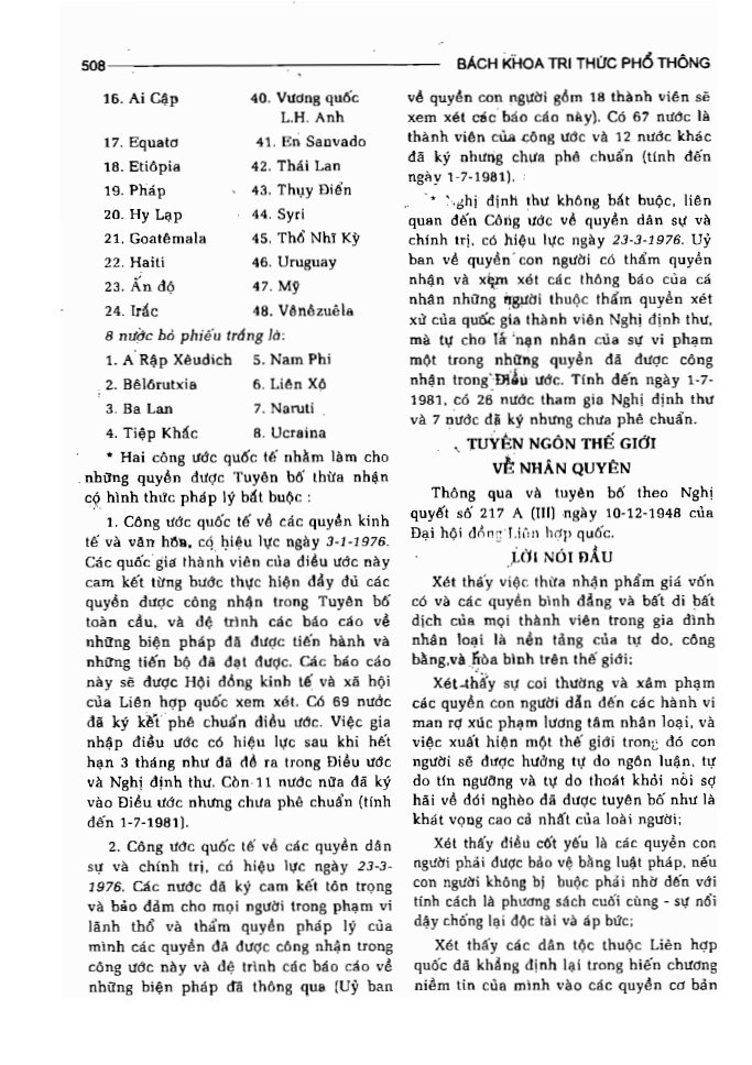 BÁCH KHOA TRI THỨC PHỔ THÔNG