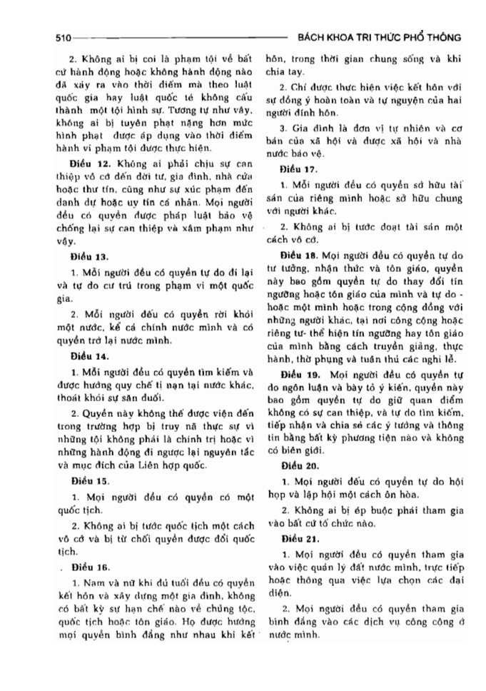 BÁCH KHOA TRI THỨC PHỔ THÔNG
