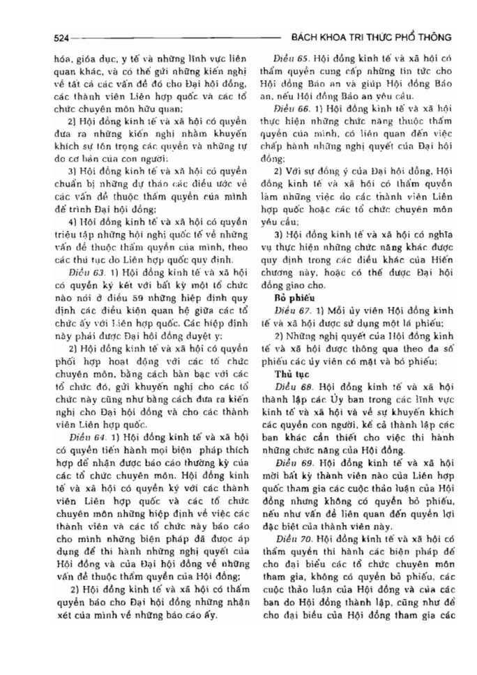BÁCH KHOA TRI THỨC PHỔ THÔNG