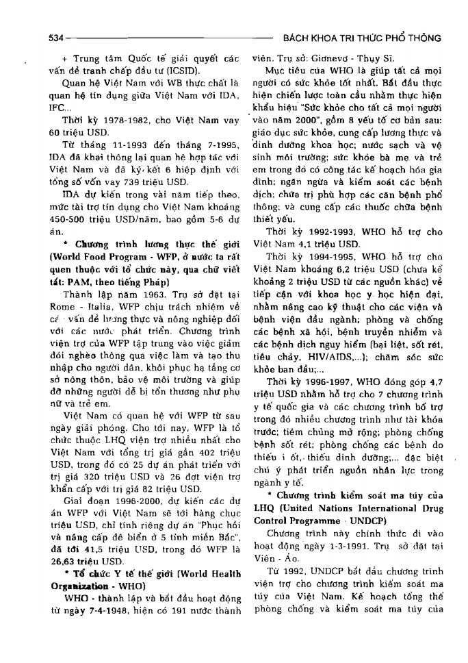 BÁCH KHOA TRI THỨC PHỔ THÔNG