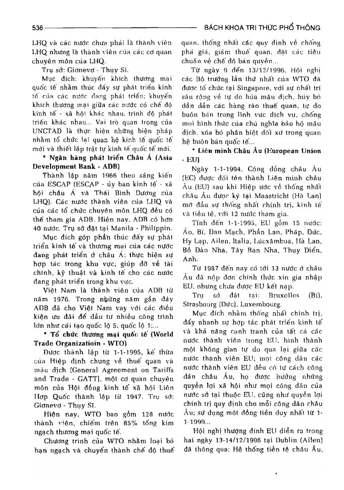 BÁCH KHOA TRI THỨC PHỔ THÔNG