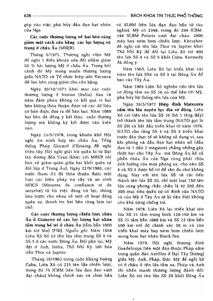 BÁCH KHOA TRI THỨC PHỔ THÔNG
