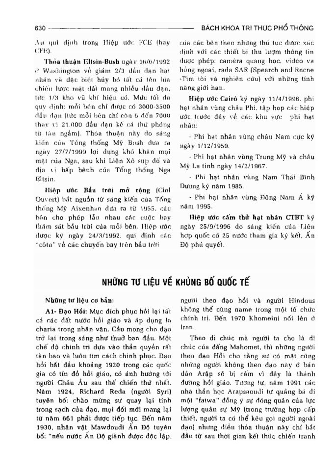 BÁCH KHOA TRI THỨC PHỔ THÔNG