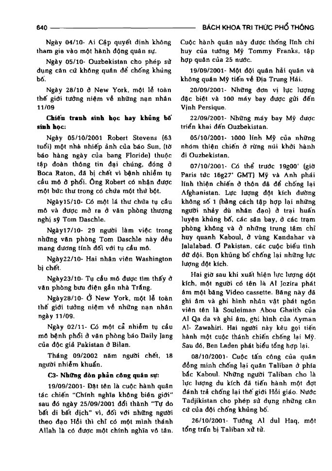 BÁCH KHOA TRI THỨC PHỔ THÔNG