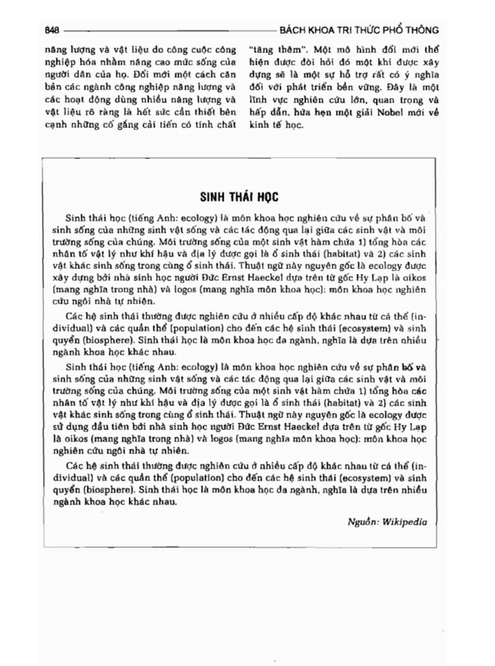 BÁCH KHOA TRI THỨC PHỔ THÔNG