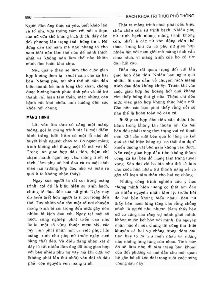 BÁCH KHOA TRI THỨC PHỔ THÔNG