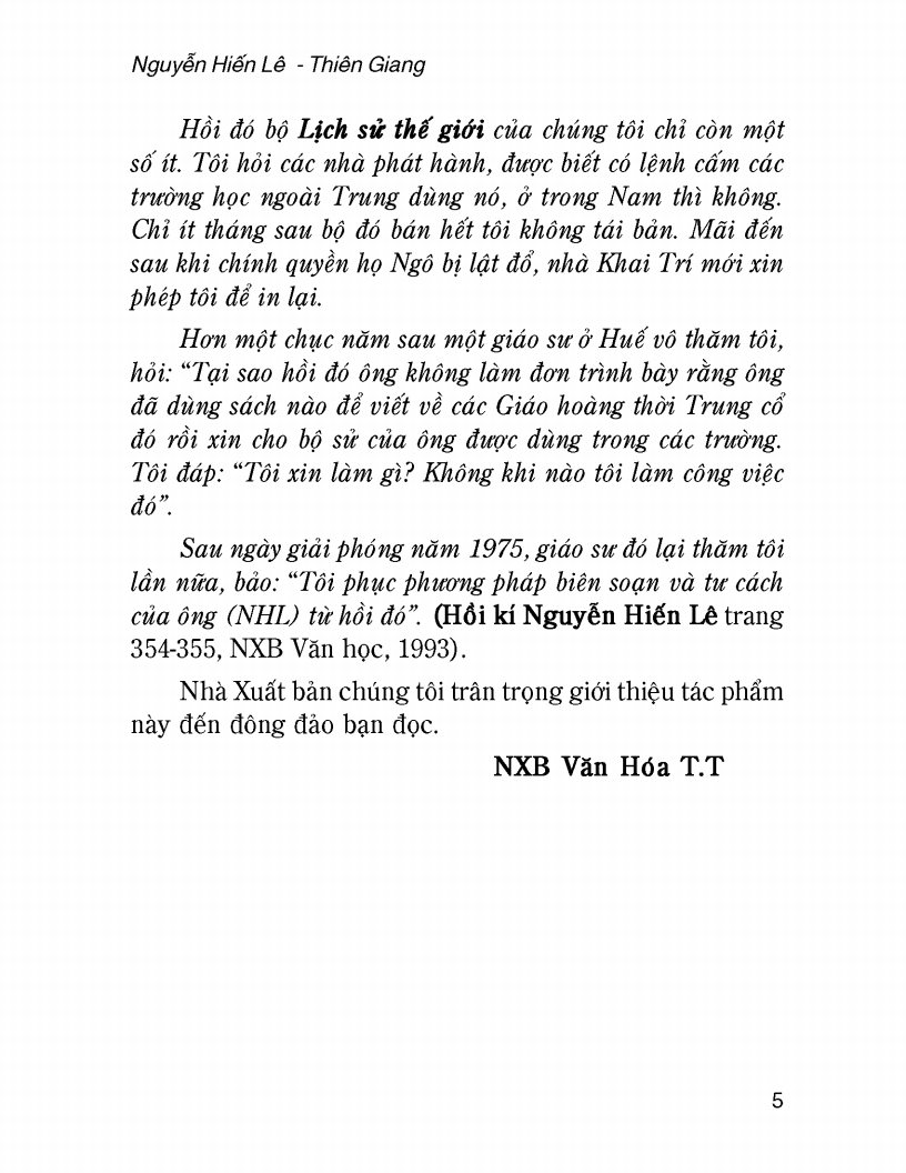 Lịch Sử Thế Giới