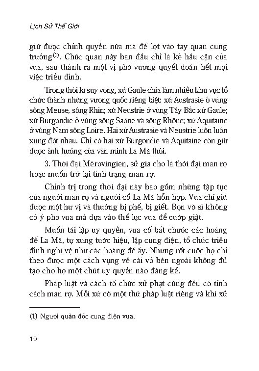 Lịch Sử Thế Giới