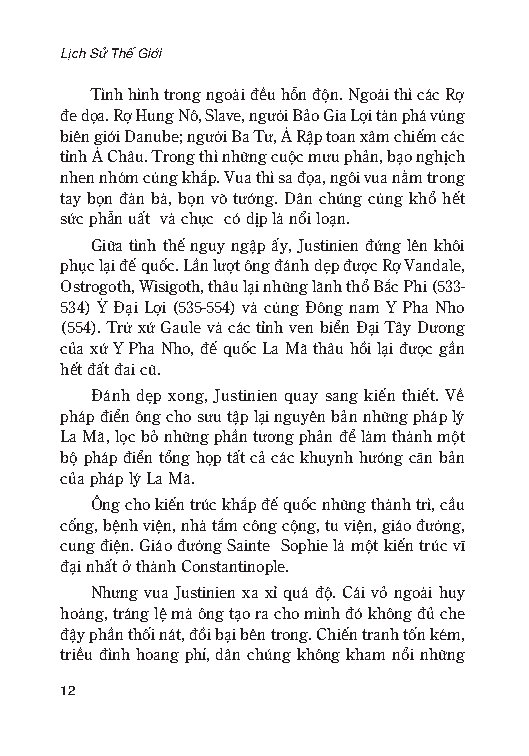 Lịch Sử Thế Giới