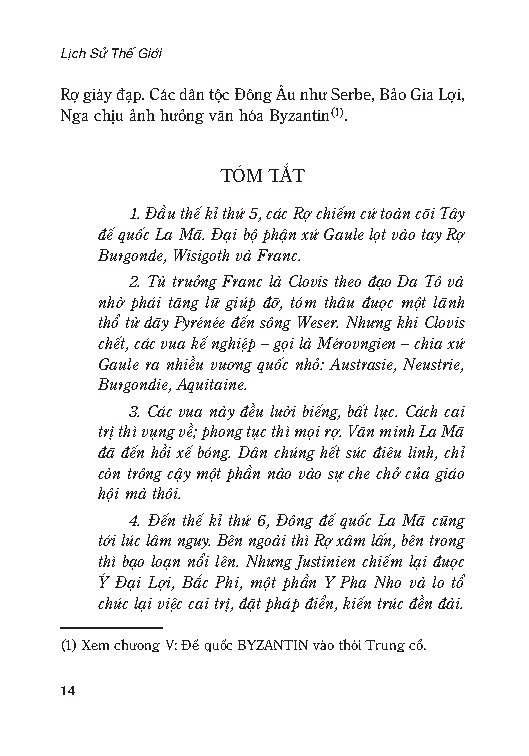 Lịch Sử Thế Giới