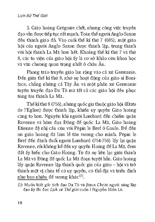 Lịch Sử Thế Giới