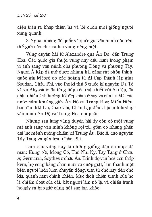 Lịch Sử Thế Giới