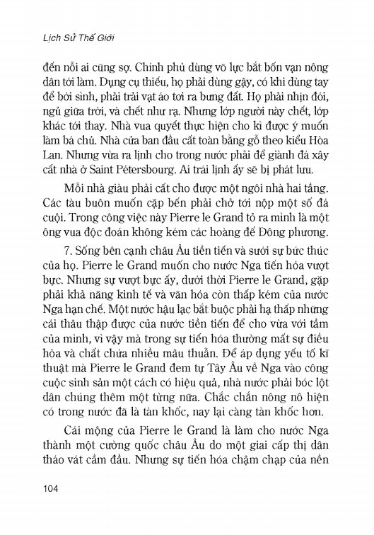 Lịch Sử Thế Giới
