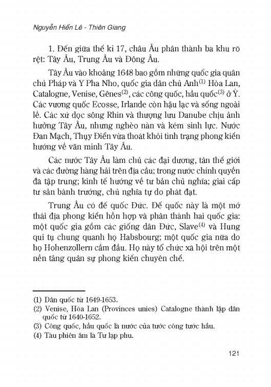 Lịch Sử Thế Giới