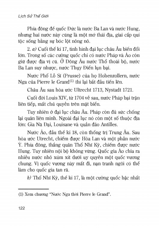 Lịch Sử Thế Giới