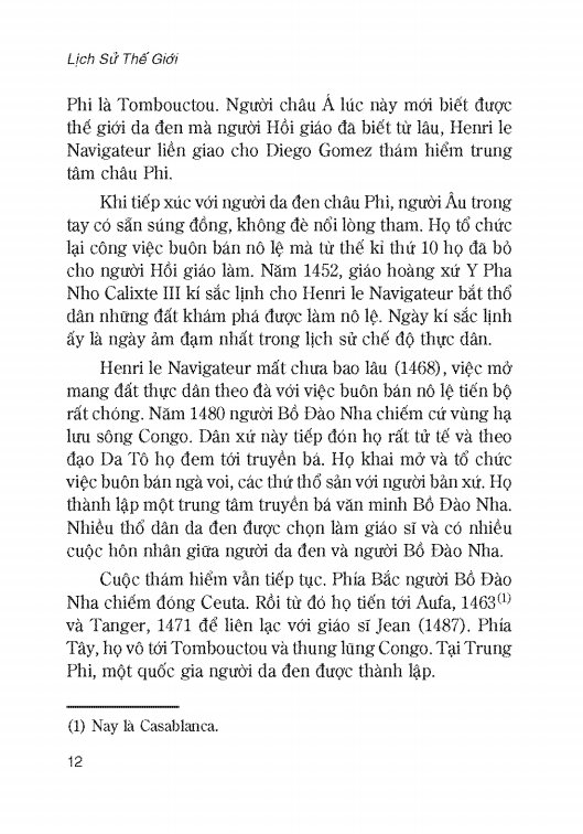 Lịch Sử Thế Giới
