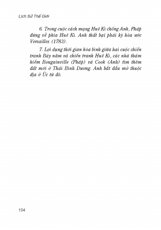 Lịch Sử Thế Giới