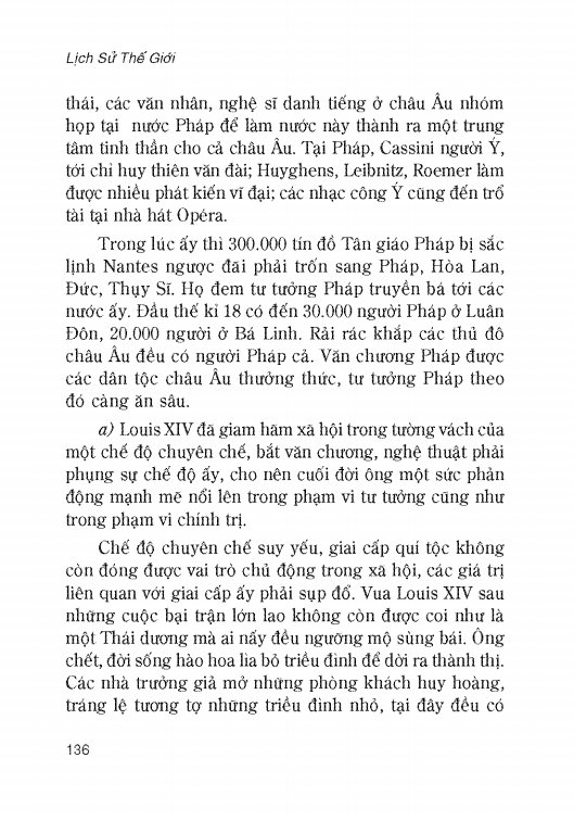 Lịch Sử Thế Giới