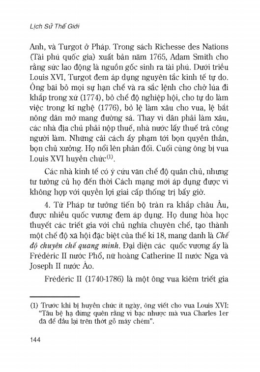 Lịch Sử Thế Giới