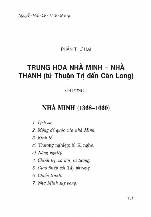 Lịch Sử Thế Giới