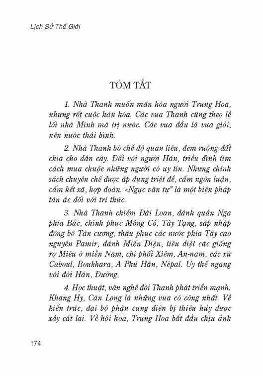 Lịch Sử Thế Giới