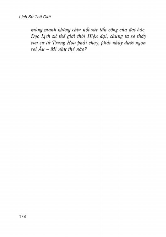Lịch Sử Thế Giới