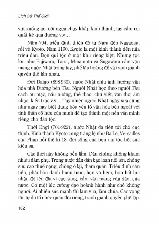 Lịch Sử Thế Giới