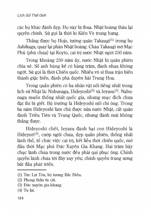 Lịch Sử Thế Giới