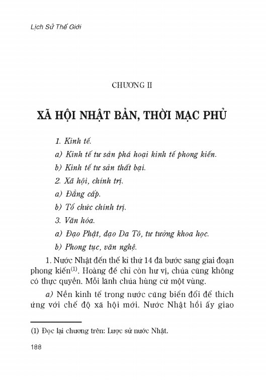 Lịch Sử Thế Giới