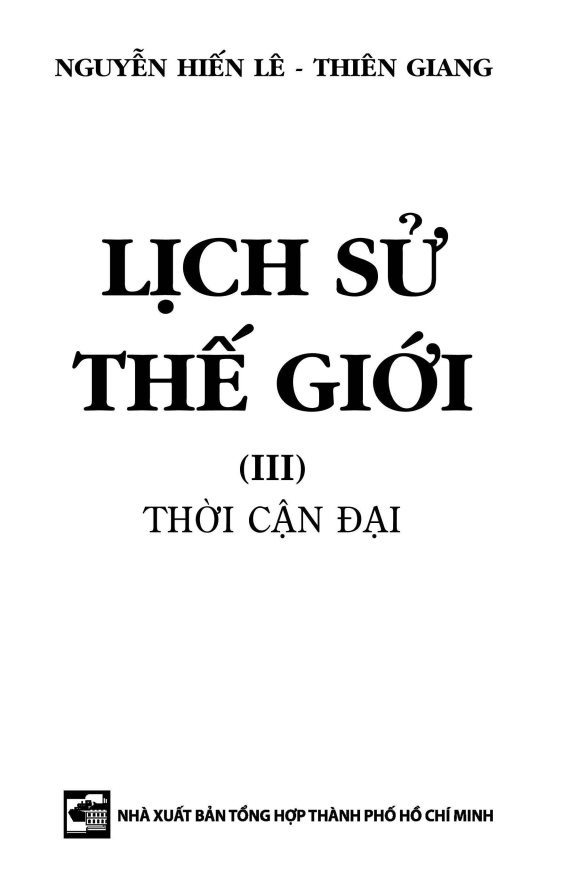 Lịch Sử Thế Giới