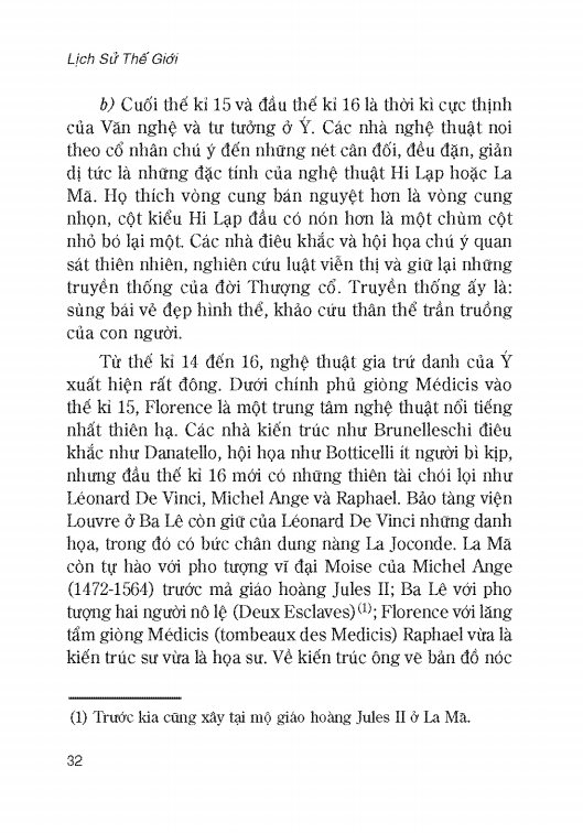 Lịch Sử Thế Giới