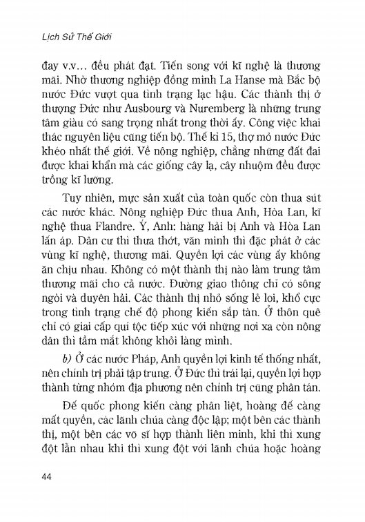 Lịch Sử Thế Giới