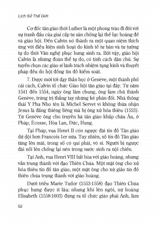 Lịch Sử Thế Giới