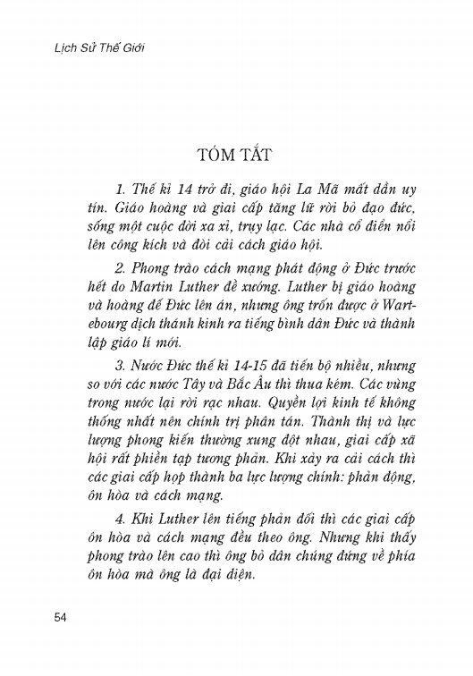Lịch Sử Thế Giới