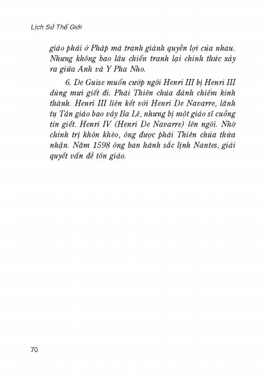 Lịch Sử Thế Giới