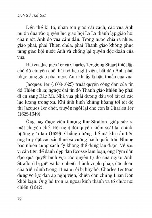 Lịch Sử Thế Giới