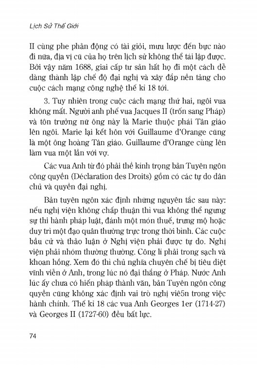 Lịch Sử Thế Giới