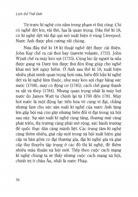 Lịch Sử Thế Giới
