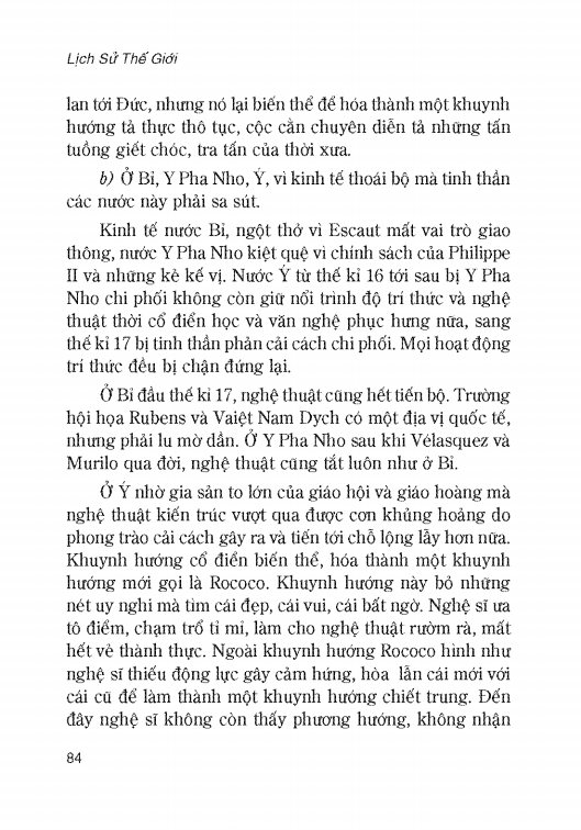 Lịch Sử Thế Giới