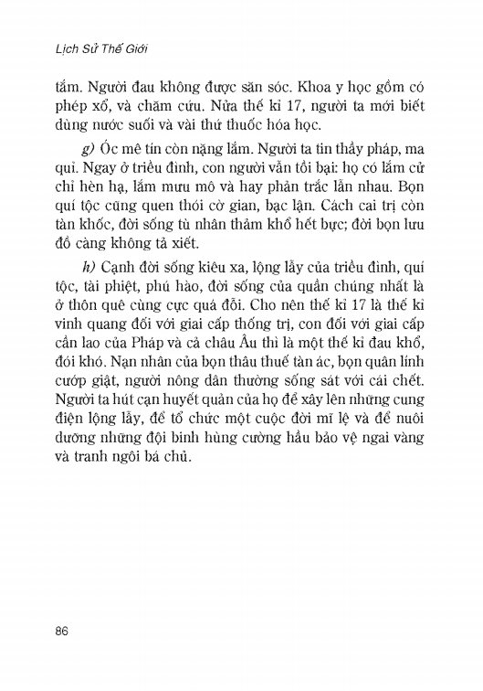 Lịch Sử Thế Giới